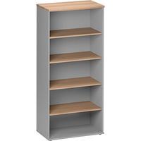 Bibliothèque haute hêtre ambré L 80 cm - Jazz