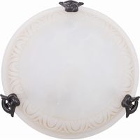 Plafonnier Candellux GIO SB-3836 E27 30 cm blanc verre