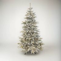 Sapin de Noël artificiel lumineux blanc 300 led Blanc Chaud 700 Branches 2m10
