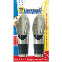 Tapón para botellas Versa-Vino Juego de 2 piezas
