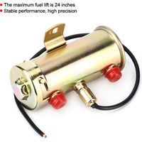 Pompe à carburant électrique 12V pour voiture en cuivre avec accessoires