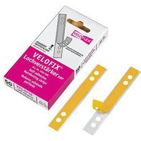 VELOFLEX Lochverstärker Veloflex VELOFIX® 15 x 105 mm (B x H) transparent 50 St./Pack.