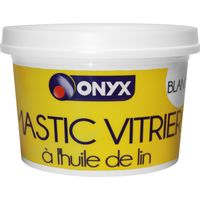 Mastic Vitrier Onyx 1kg Joint D'étanchéité Et Fixation Pour Vitrages - Onyx