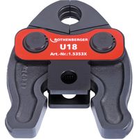 ROTHENBERGER Pressbacke, Compact, U, 18mm - 015353X
