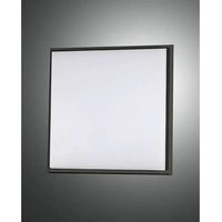 Fabas Luce Desdy plafón negro iluminación blanco cálido
