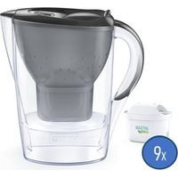 Brita Marella carafe graphite avec 2 filtres Maxtra Pro