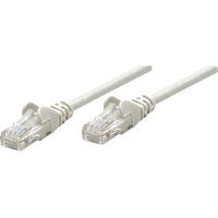 Intellinet 336741 RJ45 Câble réseau, câble patch CAT 6 U/UTP 20.00 m gris 1 pc(s)