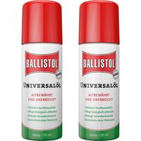 Spray huile universelle BALLISTOL, 50 ml, 2 pièces