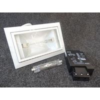 Kit Spot encastré iodure blanc 70W 4000K 145x230mm basculant 60° IP20 Kit Caen ITRAS 470181