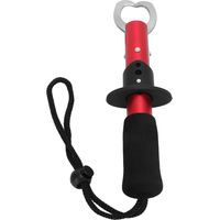 Pince de pêche en acier inoxydable avec dragonne, accessoire de pêche rouge