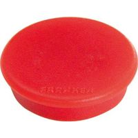 Imanes Redondos Franken 24 mm Rojo y Negro Pack de 10