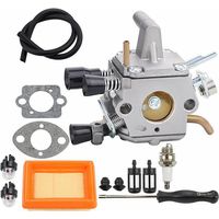 Carburateur d'air pour débroussailleuse Stihl FS120 FS200 FS250 FS300 FS350 FS400 FS450 FS480