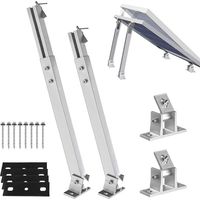 Support Inclinable Panneau Solaire Angle Réglable Support De Montage De Panneau Solaire, Prend aux panneaux solaires jusqu'à 350W