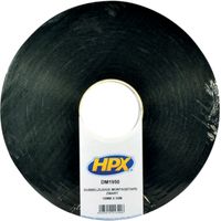 Ruban double Noir à forte adhérence pour fixation définitive 19mm x 50m HPX - DM1950