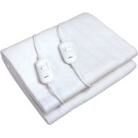 Couverture chauffante double couverture chauffante 140x160 cm re'gulation de la tempe'rature du lit chauffant et double isolation