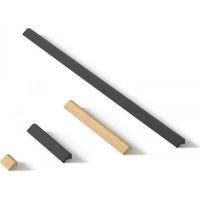 Poignée Timber 9411 - talla Bois érable sans vernis. 250x24x12mm. Entraxe 192mm.
