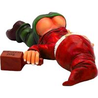 royaluxe -Garden Gnome, Outdoor Garden Gnome Statue, Garden Sculpture, GNOME Statue, Indoor or Outdoor Garden Decoration (Red)