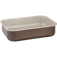 TEGLIA PER PIZZA RETTANGOLARE 'RUSTIC LINE' 35x35x4h cm