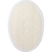 Loofah Pad Exfoliating Cleaning Soft Bathing Sponge Scrubber with Elastic Band for Facial Body