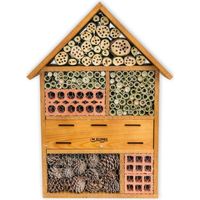 Refuge à Insectes taille Médium 60 x 80 cm en bois massif