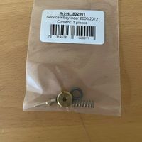 SIEVERT Jeu de pièces détachées pour vanne principale de bouteille de gaz - 832901
