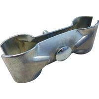 Moncoffrage – Collier de serrage anti vandalisme pour clôture de chantier grillagée – Rigidifie l'alignement – Conditionnement à l'unité