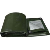 Bâche imperméable, bâche de Jardin avec œillets en Aluminium, bâche tissée bâche de Protection bâche de Bateau bâche (2m2.5m)