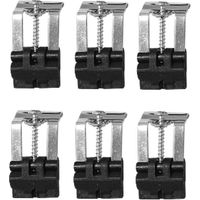 KIT 6 PZ GANCI PER FISSAGGIO LAVELLO INOX