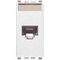 20339.6.B Prise RJ45 Netsafe Cat6 UTP 110 Blanc Eikon