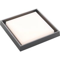 LED Plafonnier extérieur 'Birta' en aluminium