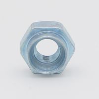 Ecrou à riveter Hexagonal Acier zingué M8 Epaisseur tole 1MM-10 pièces