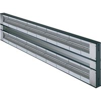 Rampe chauffante double infrarouge - 1219 mm - Hatco