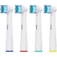 Brossettes de Rechange - Têtes de Brosse à Dents de Rechange Compatibles avec Brossette Oral B Brosse a Dent Electrique Vitality 100, Pro, Genius X, Kids