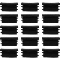 de protection en PVC pour tubes carrés 100 bouchons embouts
