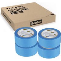 Ruban de masquage Multi-Surfaces ScotchBlue™, 36 mm x 41 m, 4 Rouleaux/Emballage, 100% PEFC, SGSCH-PEFC-COC-110078