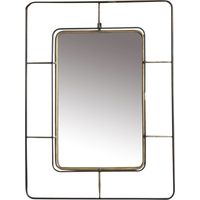 Miroir - Doré, noir
