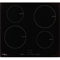 Vidaxl – Plaque de cuisson à induction 4 foyers 7000W – Commande tactile – Verre résistant à la chaleur – Détection automatique de casserole