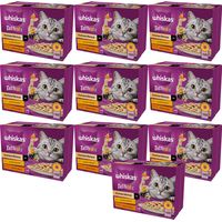 Whiskas Saucenmischung, cremige Variationen, 120 x 85 g