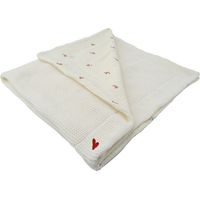 Wendedecke - DOMIVA - Maternity Love - 75 x 100 cm - Grobe Maschen und Musselin