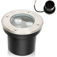 6x 3W Bodenleuchte IP67 LED Leuchte Bodeneinbaustrahler Bodenstrahler für den Außenbereich