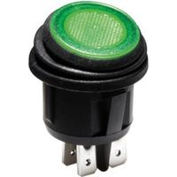 Interruttore Velleman 12V Verde Nylon 66 16A