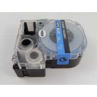 vhbw Label Tape Replacement for Epson LC-6LWV for Label Printer 8m x 24 mm, White on Blue