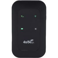 Routeur Mobile 4G 5G avec Vitesse de 300 Mbps, 10 Appareils Connectés, Emplacement de Carte SIM, Batterie de 10 Heures, pour L'ordinateur Portable de Tablette pour Smartphone
