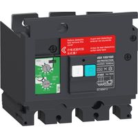 ComPacT NSX 100/160, 440 VAC to 550 VAC, 30 mA to 30 A, 3P - LV429490