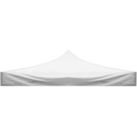 Bâche de toit blanche imperméable 3x6 pour tonnelle pliante, remplacement 49483
