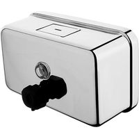 Nimco Hygieneprogramm - Flüssigseifenspender für die Wandmontage, 1100 ml, Edelstahl poliert HP 8131-H-18