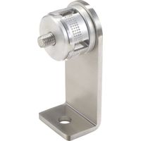 KWS Endstütze WS2 gerade, für Ø 35mm, Edelstahl matt