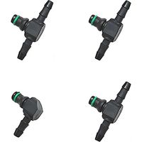 4 Pièces Connecteur Retour Injecteur Diesel Common Rail Pour Système Injection Moteur