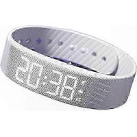 Montre-réveil à vibration silencieuse Fitsleeps (blanche)