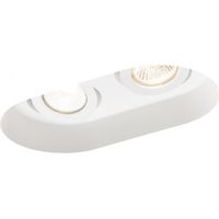 Lampe à plâtre inclinable DINGO GU10 II 230V GU10 2x35W